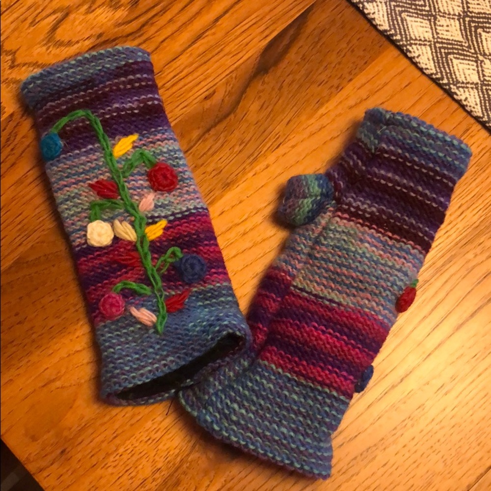 Fleece lined hand warmers